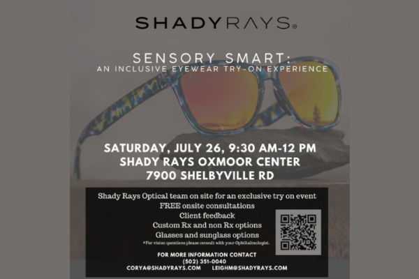 Shady Rays Sensory Smart - FEAT Louisville